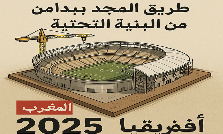 الجامعة الملكية المغربية لكرة القدم تطلق ورش تطوير البنية التحتية استعدادًا لـ”كان 2025″