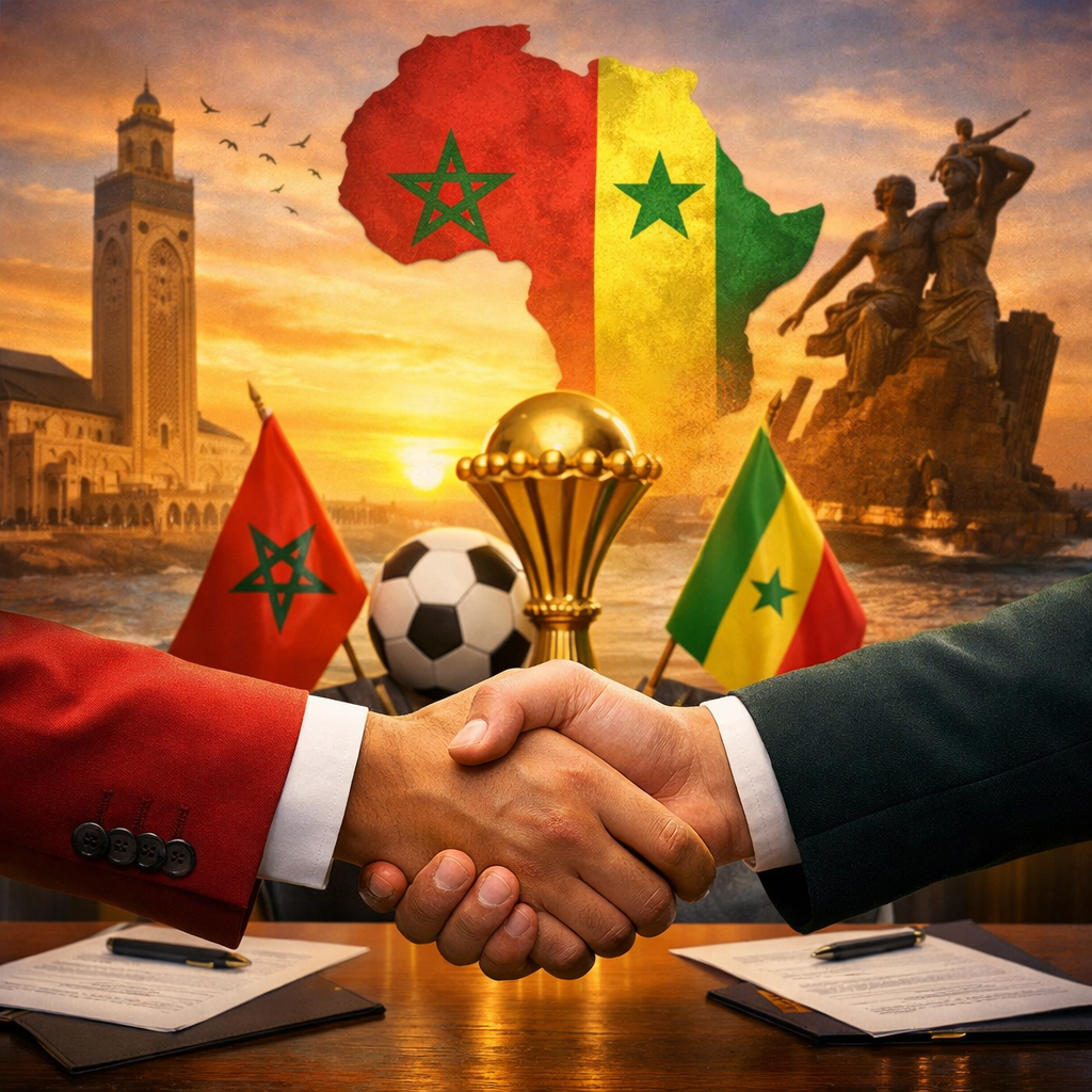 المغرب والسنغال يعيدان دفء العلاقات بعد توتر نهائي كأس إفريقيا