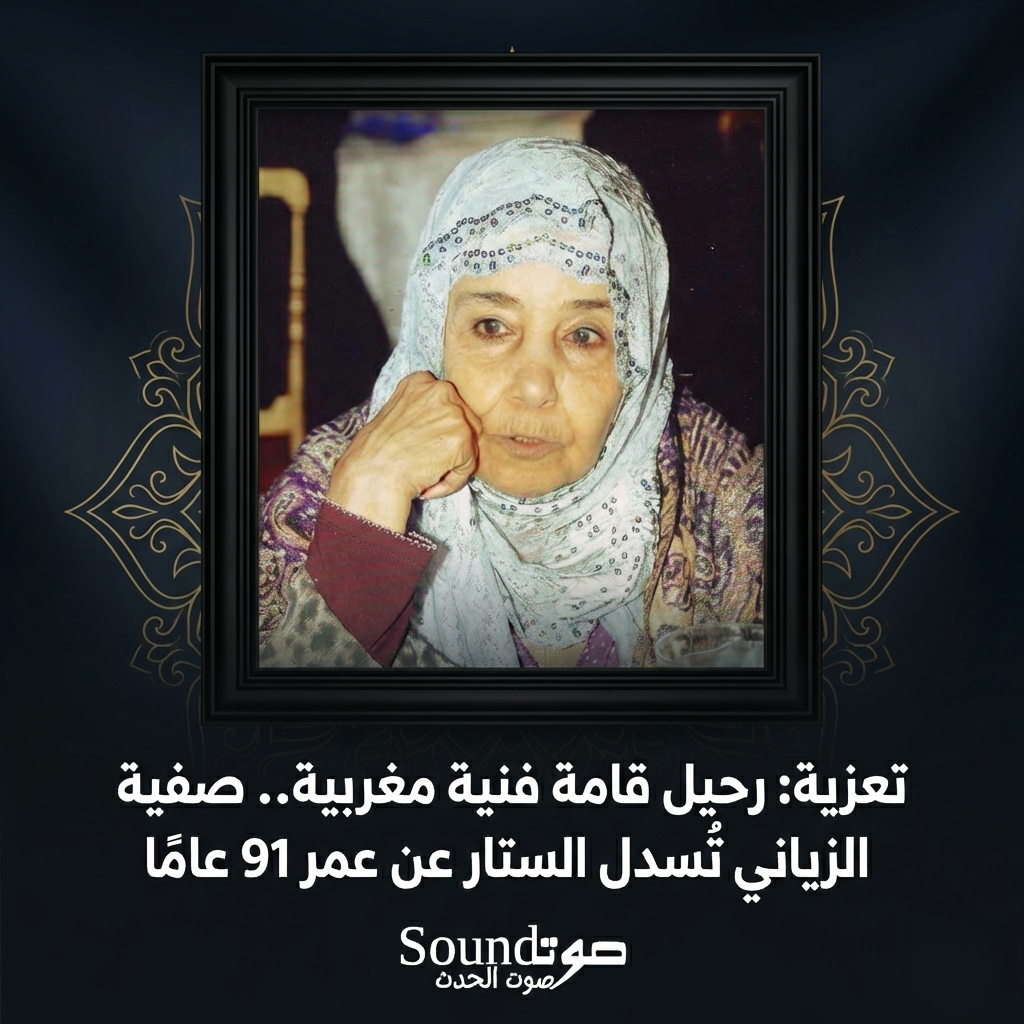 رحيل قامة فنية مغربية… صفية الزياني تُسدل الستار عن عمر 91 عامًا