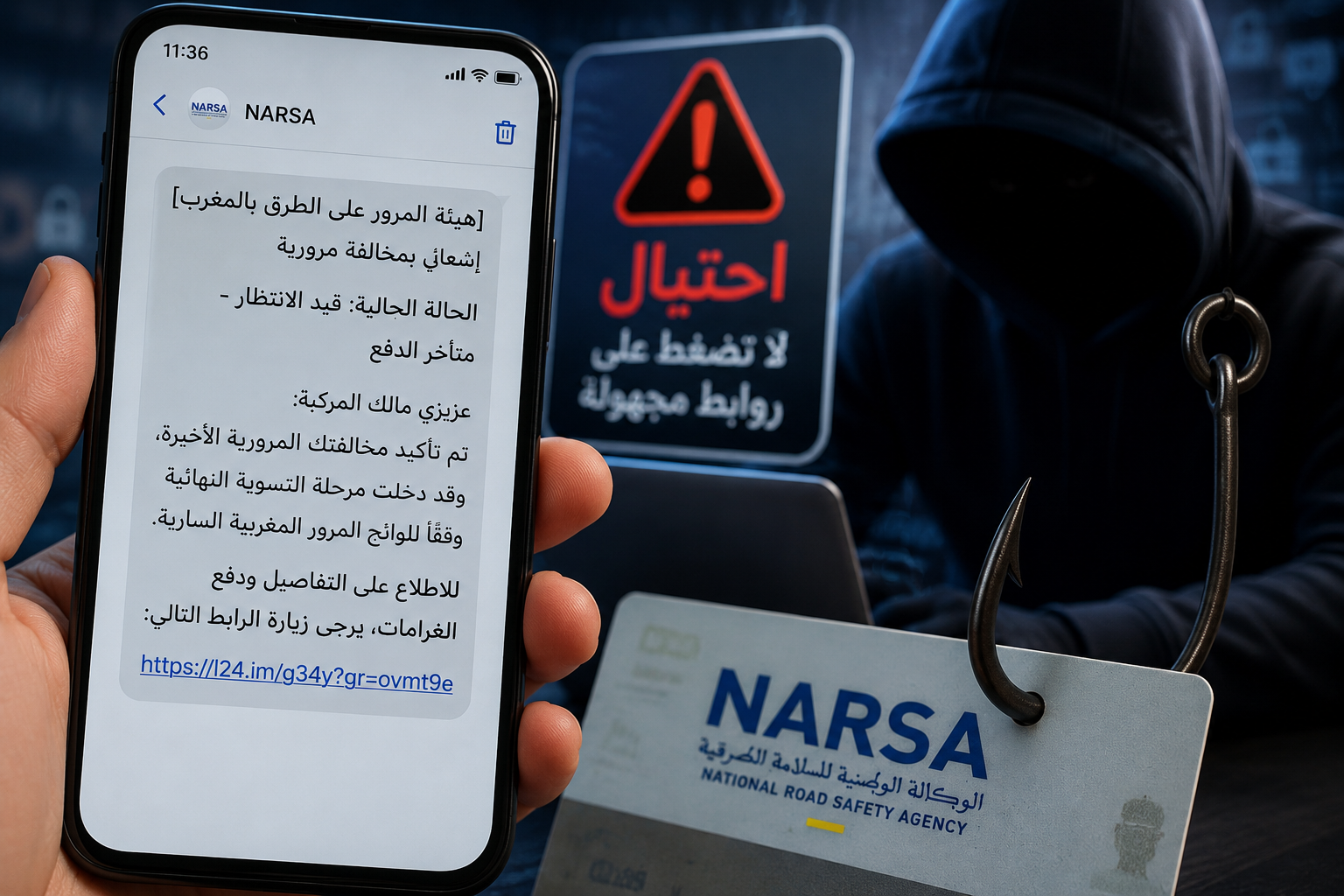 رسائل SMS وهمية تنتحل صفة “نارسا”.. موجة جديدة من النصب الإلكتروني تستهدف المواطنين