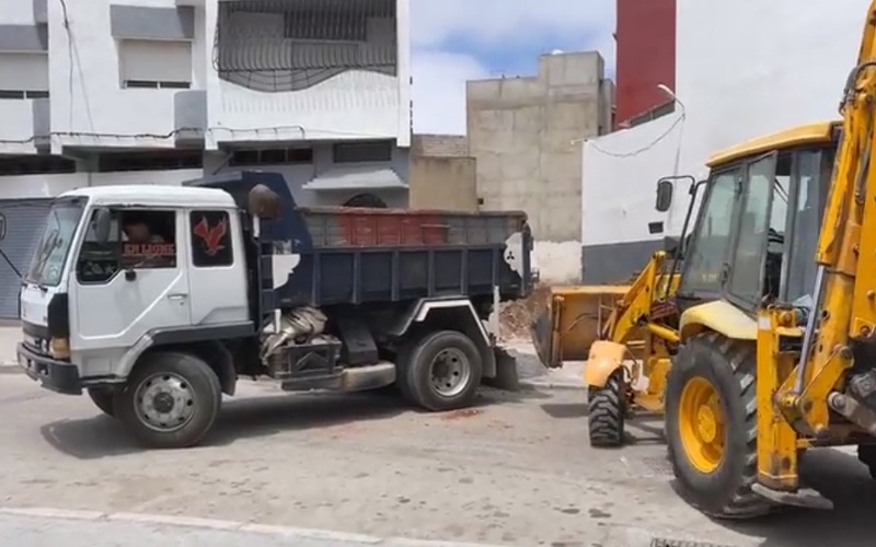 بعد سنوات من النزاع.. انطلاق البناء ببقعة الحاج السامع بحي الفروكي